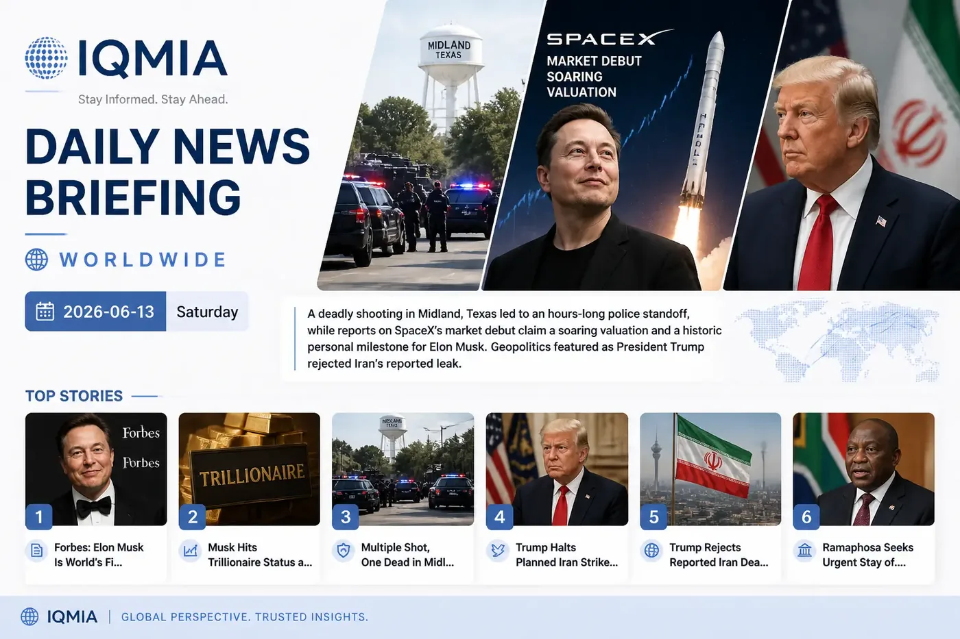 Global News Summary – 2026-06-13