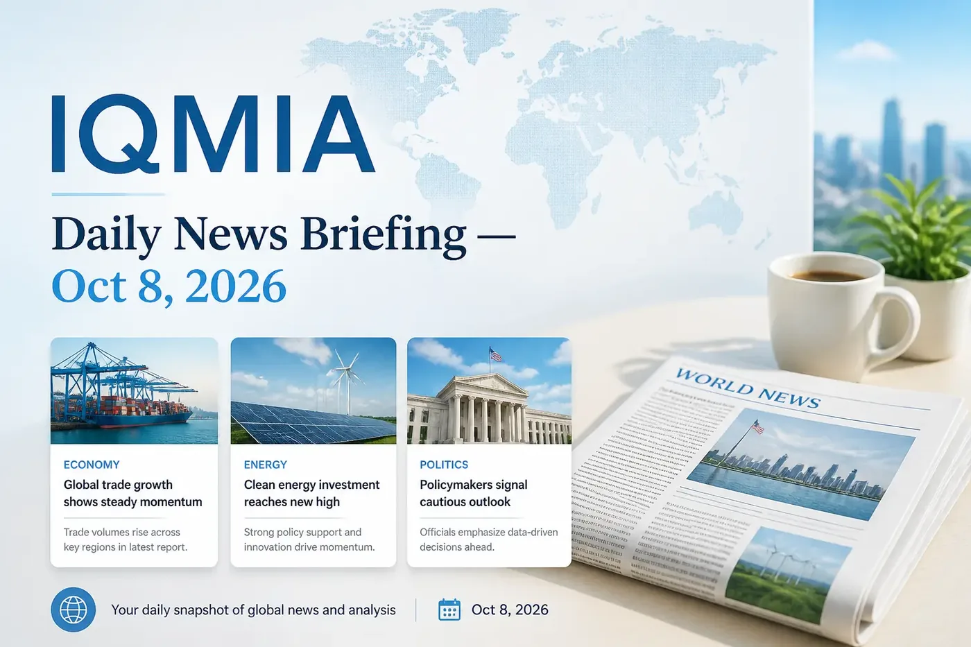 World News Summary – 2026-10-08